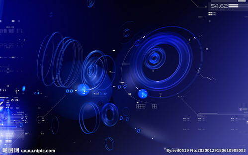 数字视觉图片 数字技术服务的革新力量